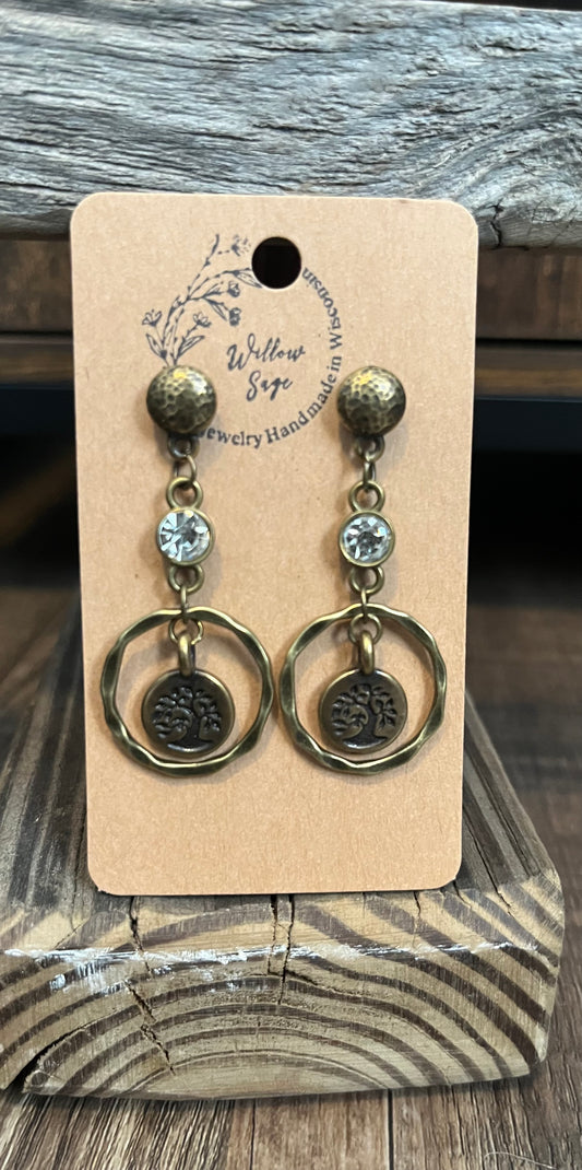Tree of life earring