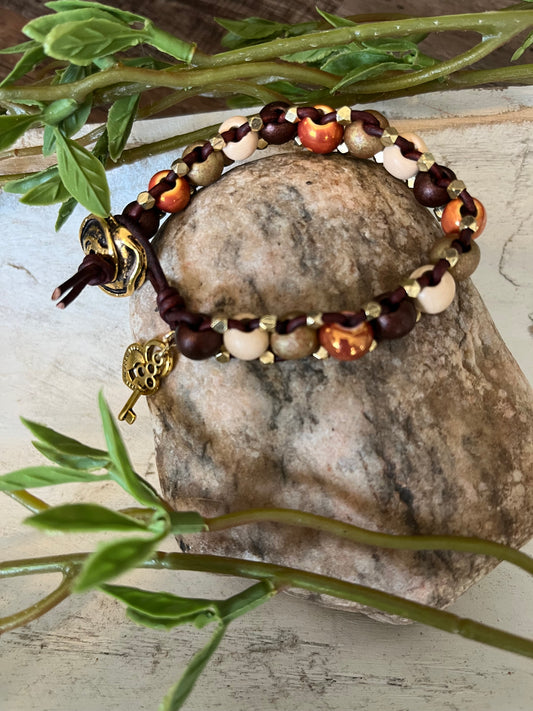 Fall ladder bracelet